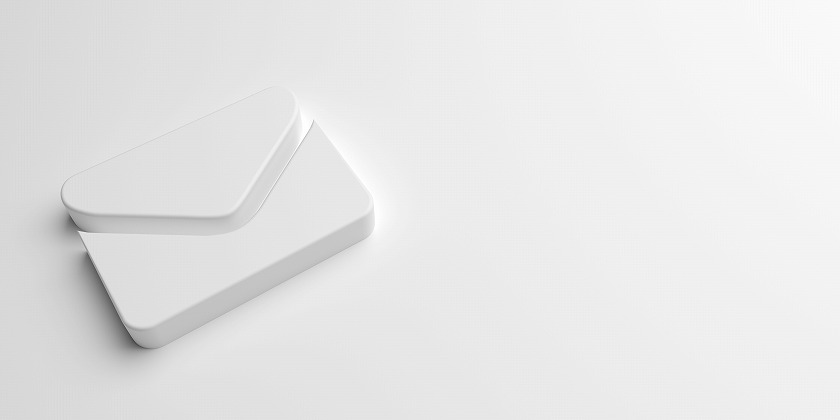 メールアイコン 白背景